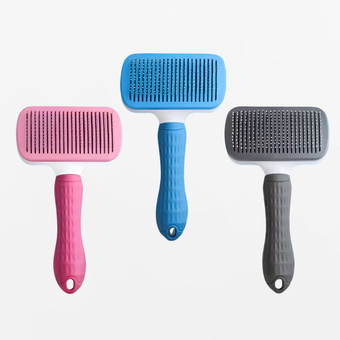 Peine Removedor de Pelo con Expulsor Rectangular