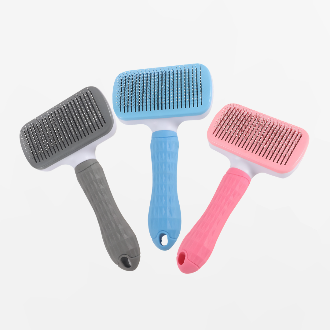 Peine Removedor de Pelo con Expulsor Rectangular