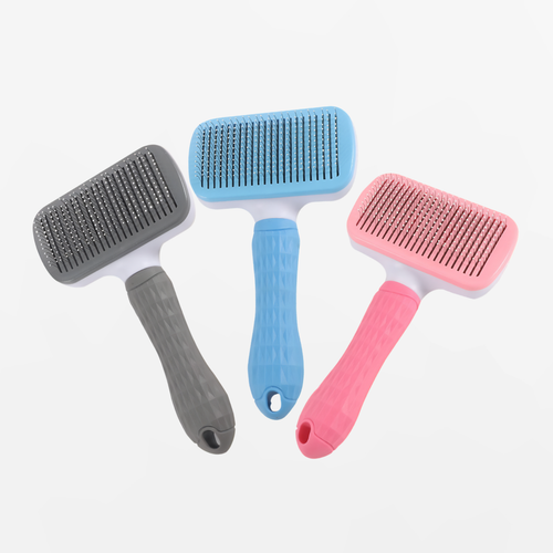 Peine Removedor de Pelo con Expulsor Rectangular